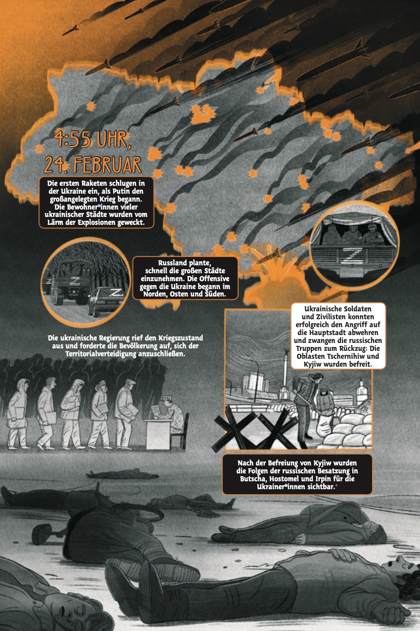 Mariam Naiem, Yulia Vus & Ivan Kypibida „Eine kurze Geschichte eines langen Krieges – Russland gegen die Ukraine“, S. 83