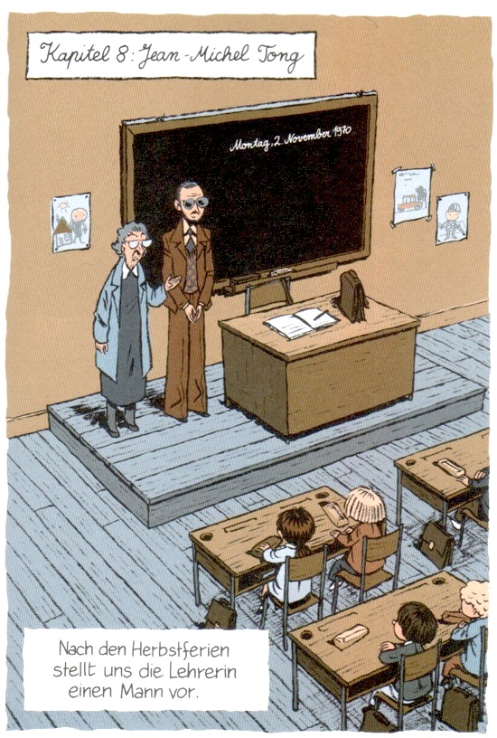 Regnaud/Bravo: Die Lehrerin stellt den Psychologen vor.