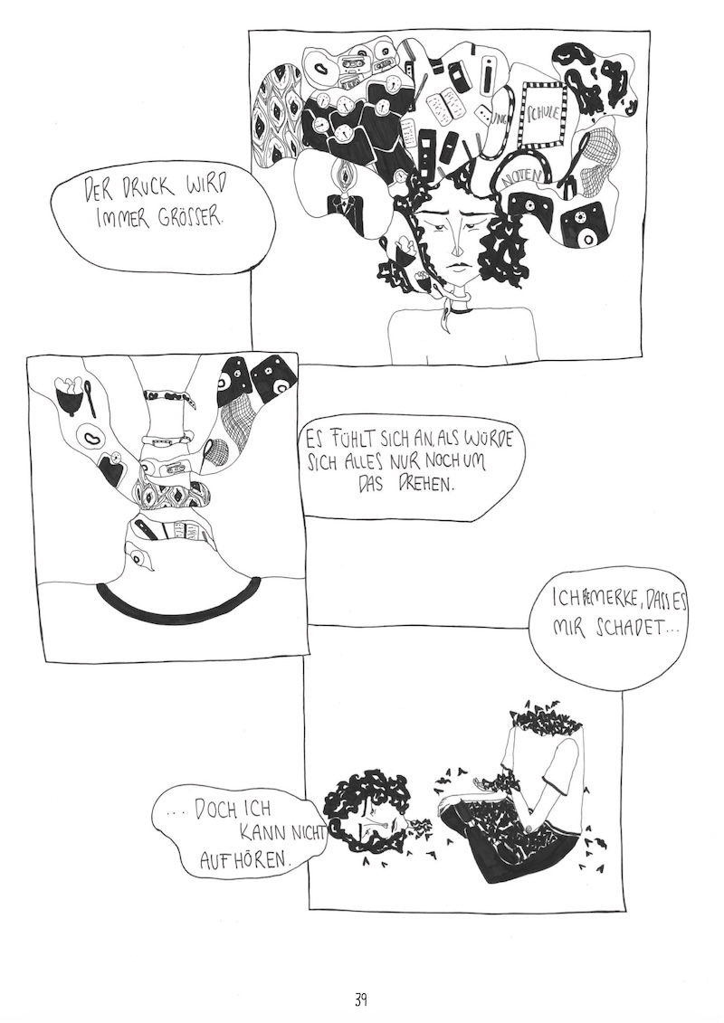 Hanah Zacher: „Motten im Kopf“, Seite 39
